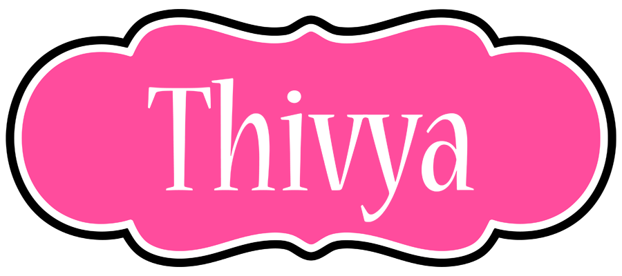 Thivya invitation logo