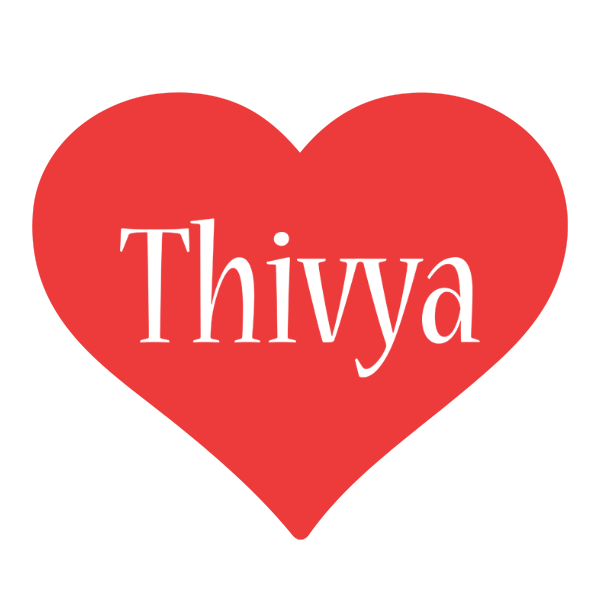 Thivya love logo