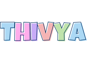 Thivya pastel logo