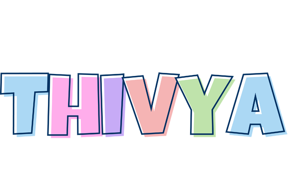 Thivya pastel logo