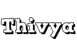 Thivya snowing logo