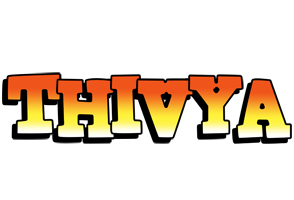 Thivya sunset logo