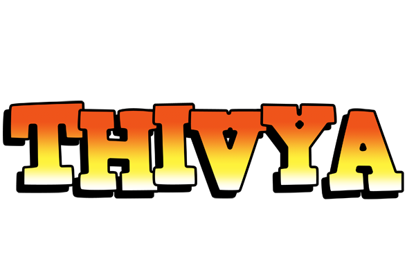 Thivya sunset logo