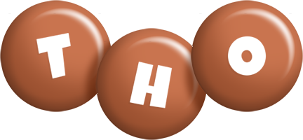 Tho candy-brown logo