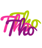 Tho flowers logo