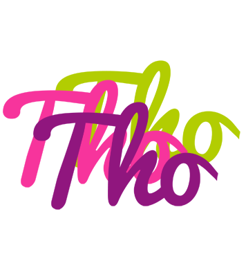Tho flowers logo