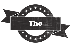 Tho grunge logo