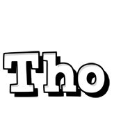 Tho snowing logo