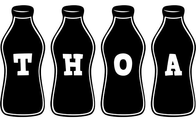 Thoa bottle logo