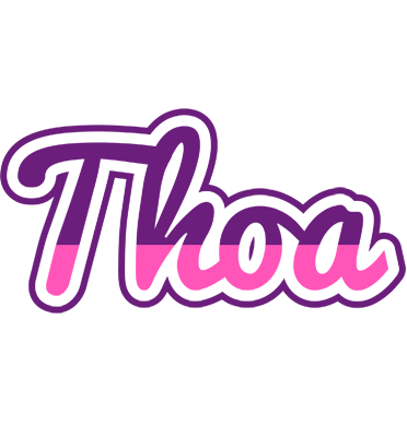 Thoa cheerful logo