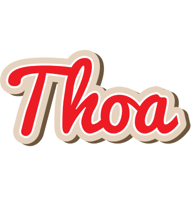Thoa chocolate logo