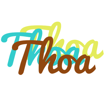 Thoa cupcake logo