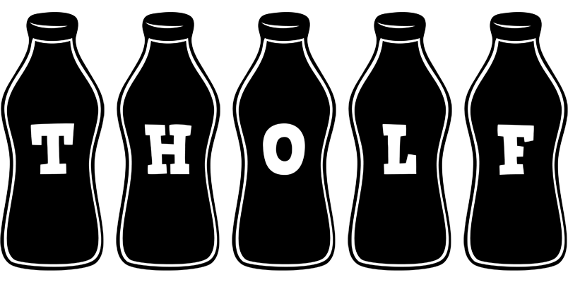 Tholf bottle logo