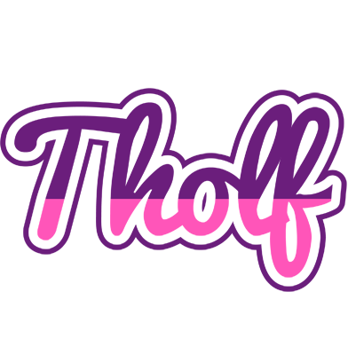 Tholf cheerful logo
