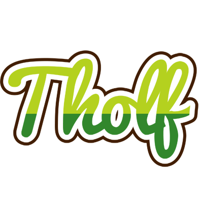 Tholf golfing logo