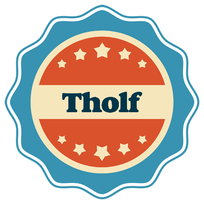 Tholf labels logo
