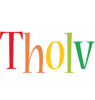 Tholv birthday logo