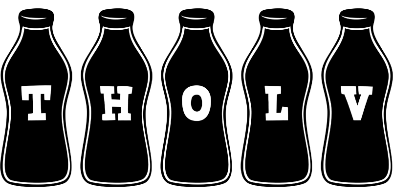 Tholv bottle logo
