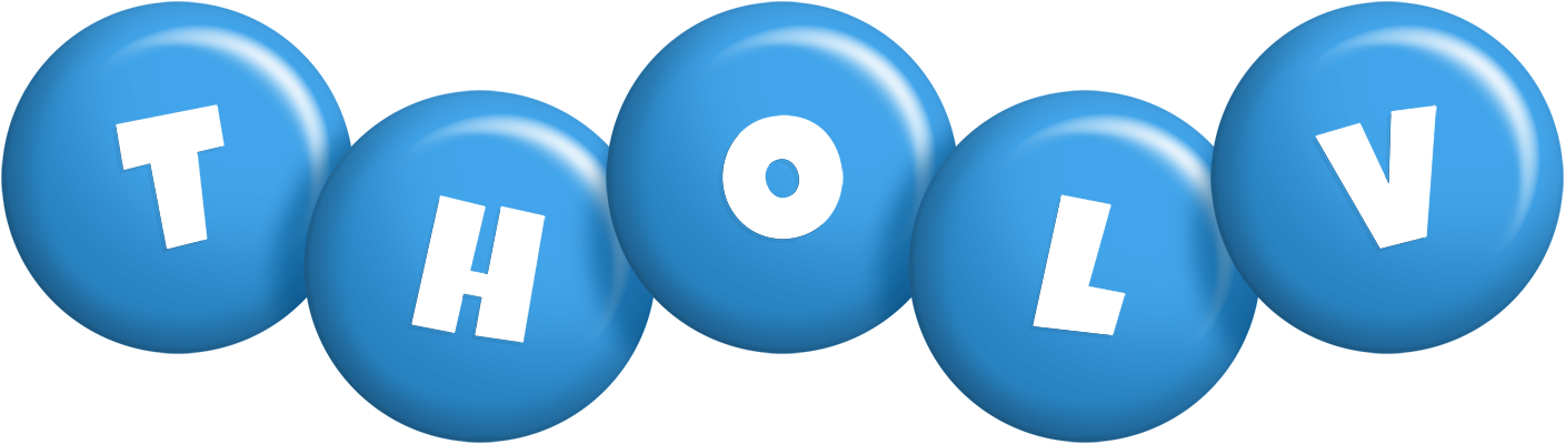 Tholv candy-blue logo