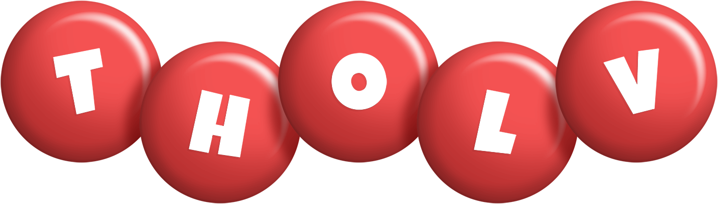 Tholv candy-red logo