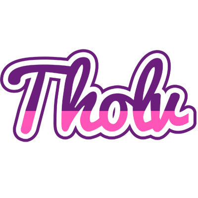 Tholv cheerful logo