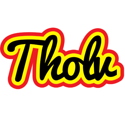 Tholv flaming logo