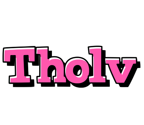 Tholv girlish logo