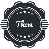 Thom badge logo