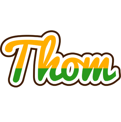 Thom banana logo