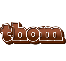 Thom brownie logo