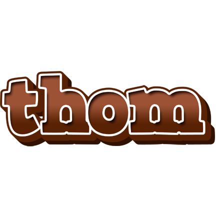 Thom brownie logo