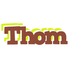 Thom caffeebar logo