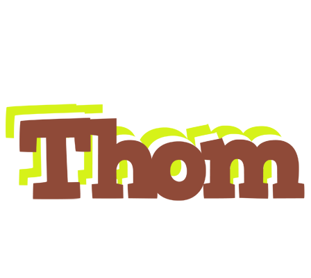 Thom caffeebar logo