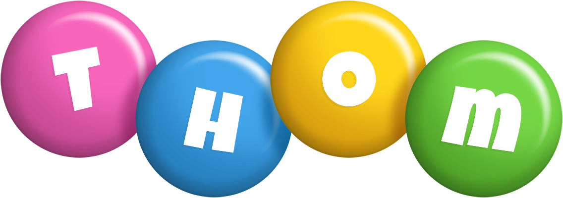 Thom candy logo