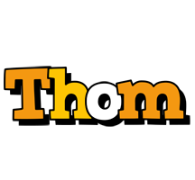 Thom cartoon logo