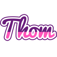 Thom cheerful logo