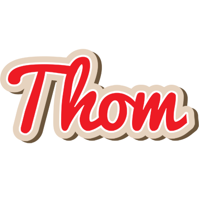 Thom chocolate logo