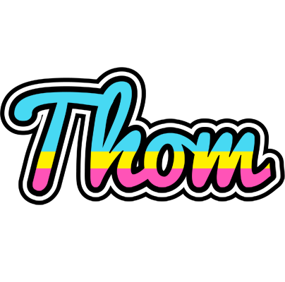 Thom circus logo