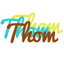 Thom cupcake logo