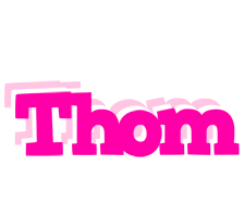 Thom dancing logo