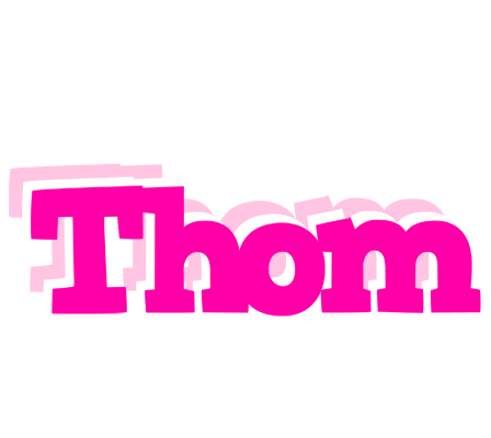 Thom dancing logo