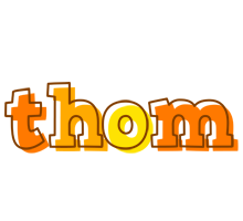 Thom desert logo