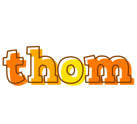Thom desert logo