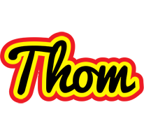 Thom flaming logo