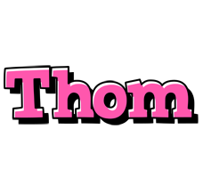 Thom girlish logo