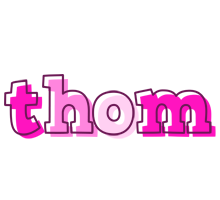 Thom hello logo