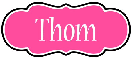 Thom invitation logo