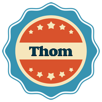 Thom labels logo