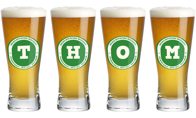 Thom lager logo