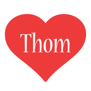 Thom love logo